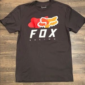 Fox Racing gray s/s shirt- M.